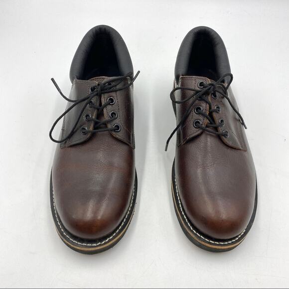 Broken Homme Reyes Oxford Leather Shoes Vibram Soles - Picture 2 of 8